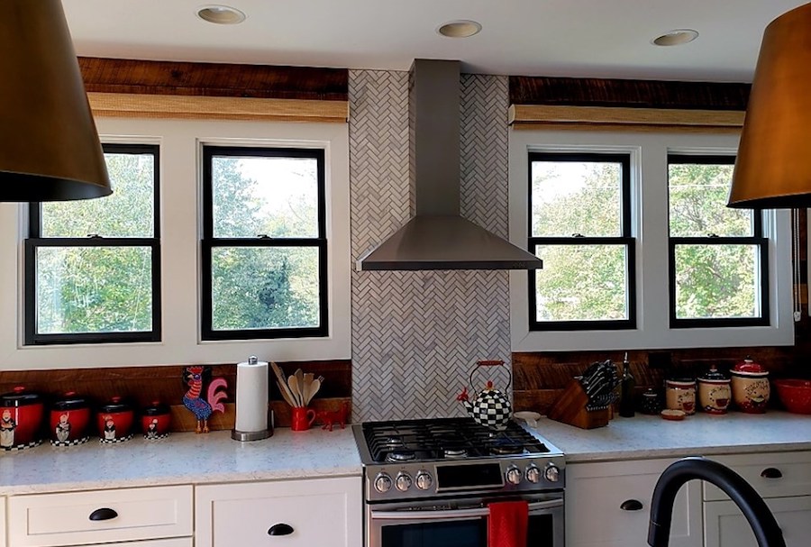 Herringbone Accent Wall Nashville TN